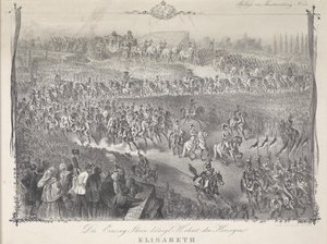 Entrée de Son Altesse Royale la duchesse Elisabeth en Bavière à Vienne en 1854 - Unbekannt Unbekannt